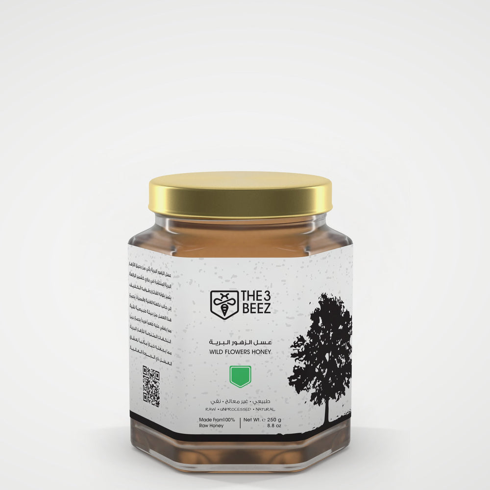 Wildflower Honey - 250 g - The3Beez