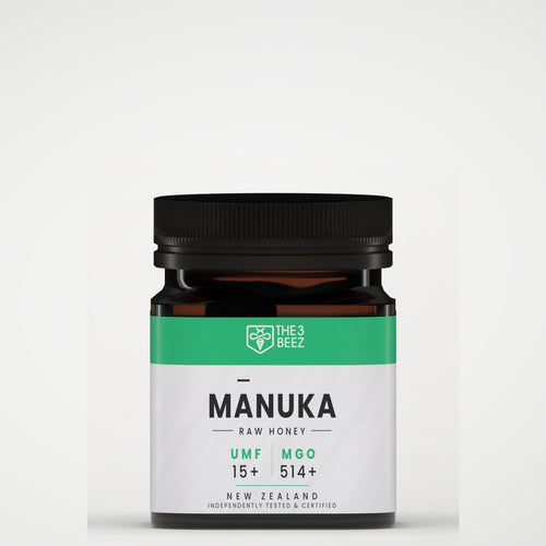 Certified Manuka Honey - UMF +15 - 250 g - The3Beez