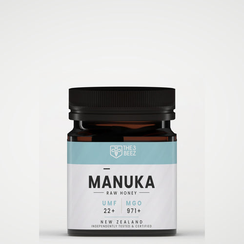 Certified Manuka Honey - UMF +22 - 250 g - The3Beez