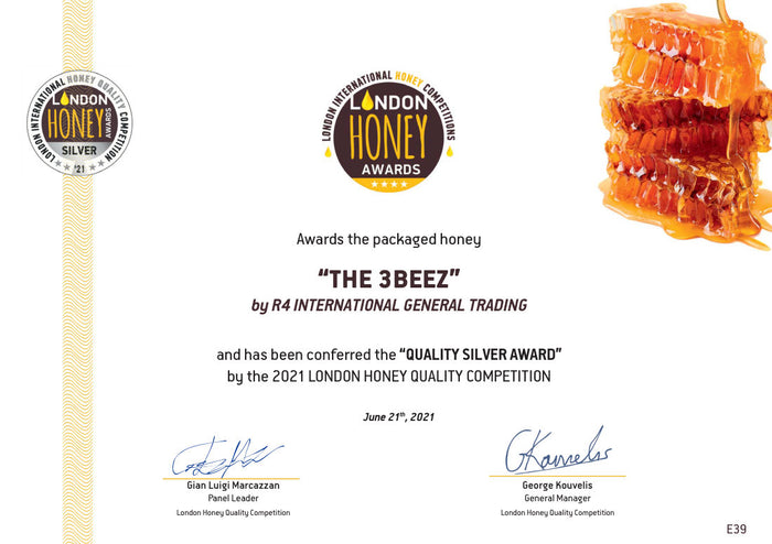 London Honey Awards Silver 2021